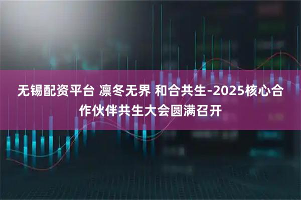 无锡配资平台 凛冬无界 和合共生-2025核心合作伙伴共生大会圆满召开